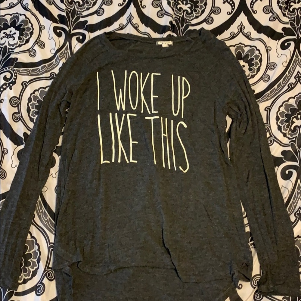 Eyeshadow long sleeve shirt size S